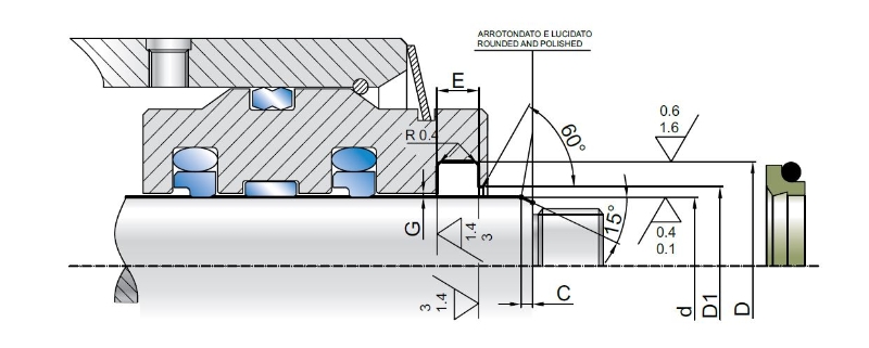 Wiper TRD PTFE-BZ+OR 180x188,8x6