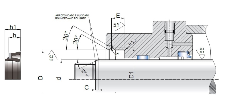 Wiper BWHN 10X20X7 NG                   