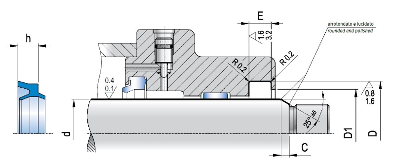 Wiper BWA 8X12,8X4 A0
