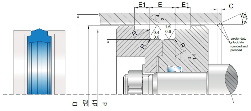 Pseal KDSP 90X80X12,5 BX