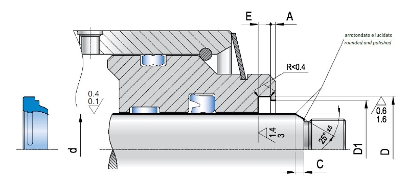 Wiper WWS 12X20X4 C0